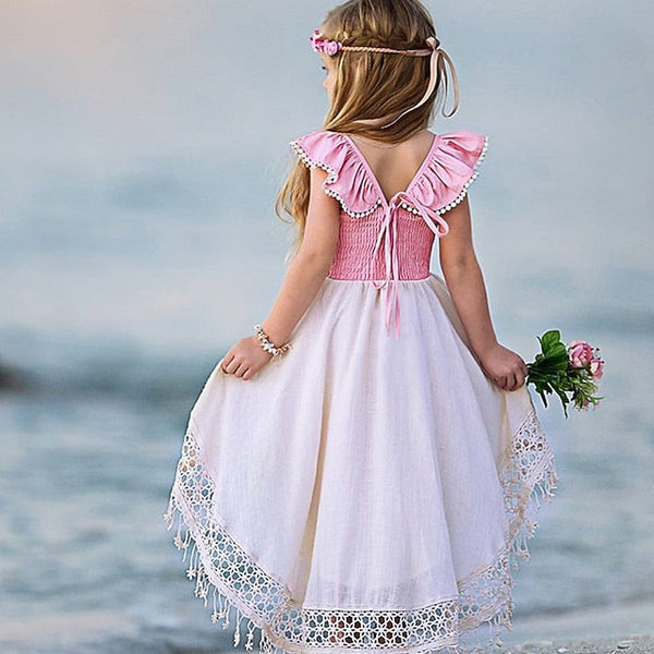 Girl Dress Flower Wedding Party Girls' FashionChic