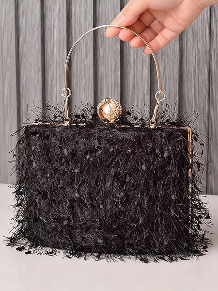 Party Women's Green Elegant Christmas Red Handbag – FashionChic