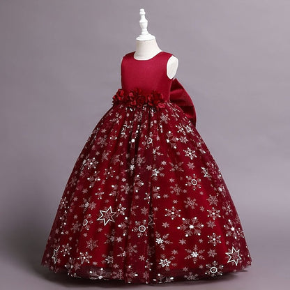 Flower Party Kids Little A Line Girls' Dress Wedding FashionChic