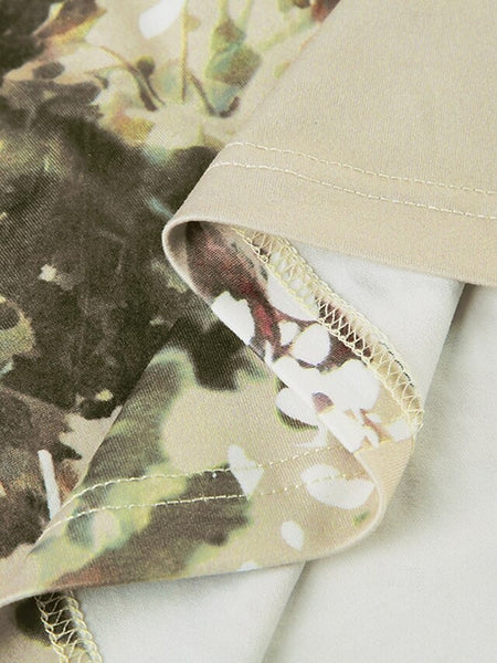 Women's Boho Shirt Blouse Flower Modern Boho Sleeveless