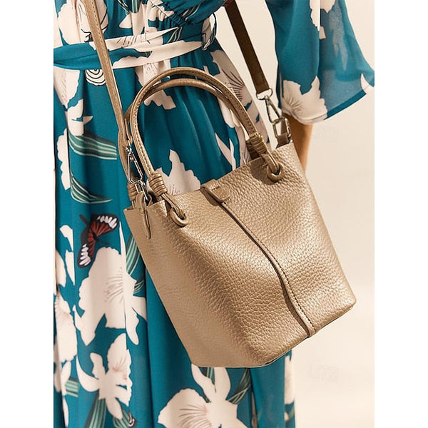 Women's Pouch Stylish Bag Bucket Matching with – Leather FashionChic