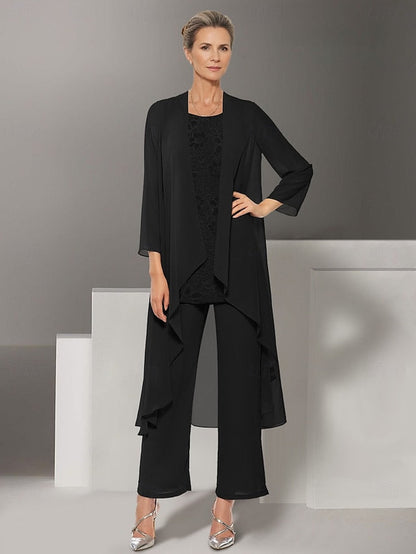 Mother of Bride Wedding Piece Beach Dress the 3 Pantsuit Elegant FashionChic
