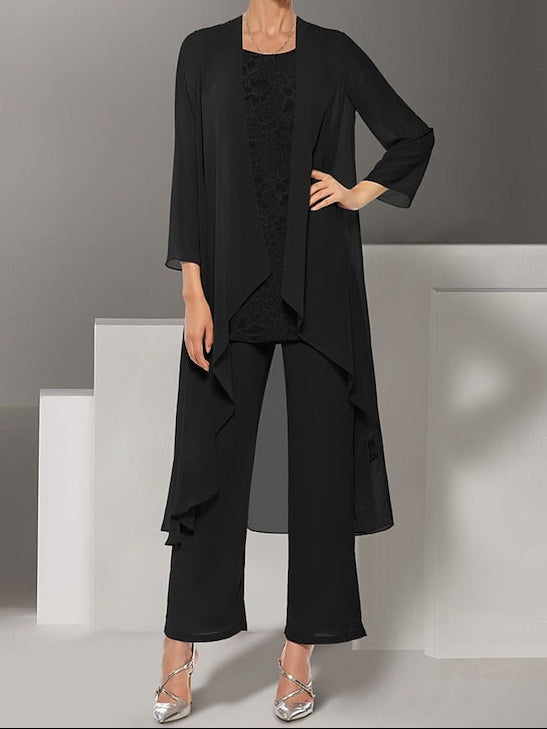 of Mother Dress the 3 Pantsuit Bride Beach Elegant Wedding Piece FashionChic