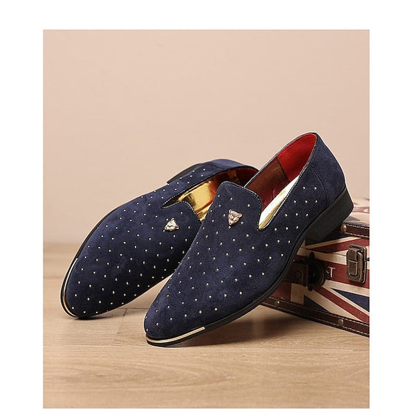 Loafers Shoes Slip-Ons Plus Size Dress Drive Men's FashionChic