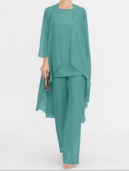 the Wedding Piece Bride Mother 3 Pantsuit Beach of FashionChic