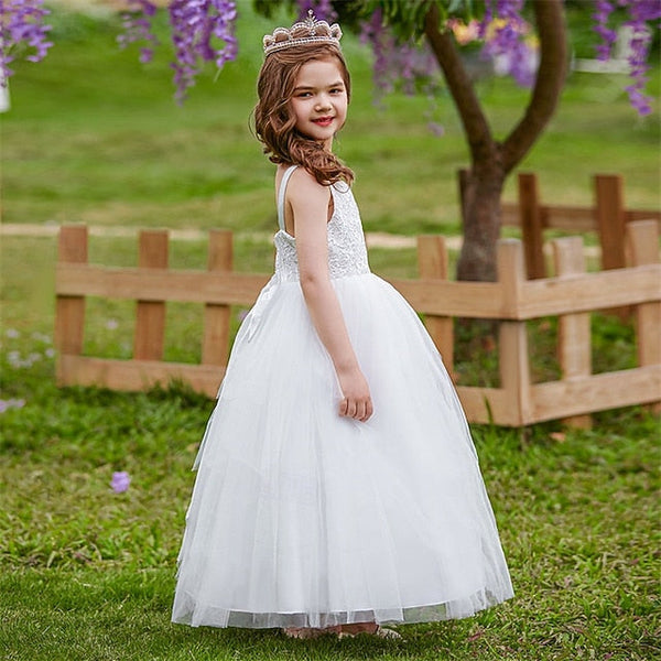 Princess Kid's Flower Girl Girls' Dress FashionChic