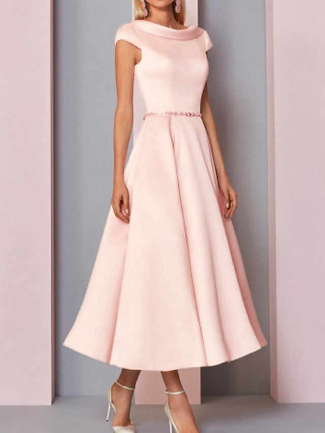 Bride Mother Guest the Plus Wedding of A-Line Dress Size Cowl FashionChic