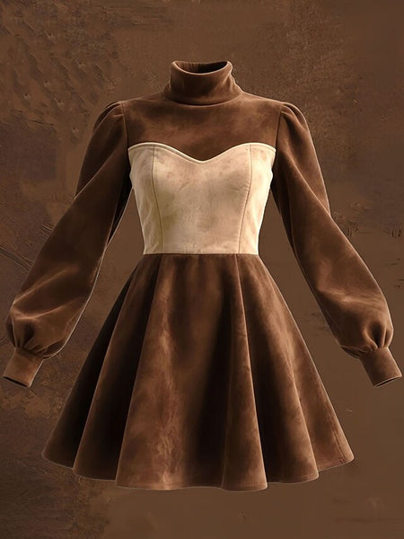 Women's Mini Dress Hoodie Dress Casual Dress Elegant