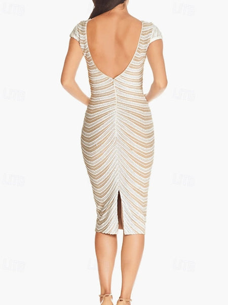 Elegant Trumpet the Dress of Vintage / Mermaid Bride Mother FashionChic