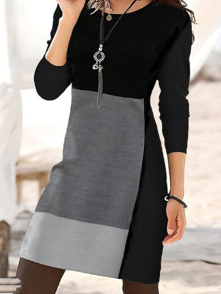 Women's Mini Dress Black Dress Casual Dress Modern Daily FashionChic