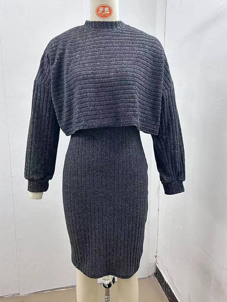 Women's Dress Set Slip Dress Midi Dress Elegant Casual