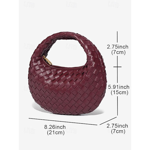 Bag Evening Handbag Leather Women's PU Party Wristlet FashionChic