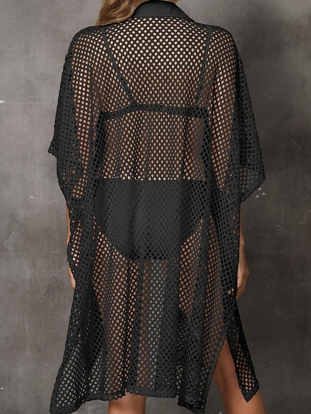 Women's Swimwear Cover Up Swim Dress Swimsuit Cut Out