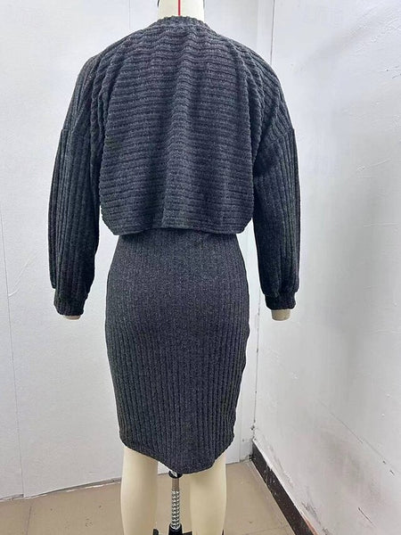 Women's Dress Set Slip Dress Midi Dress Elegant Casual