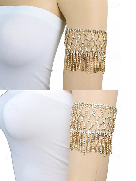 Crystal Hand – Rhinestone Women's Bracelet Luxury Chain FashionChic