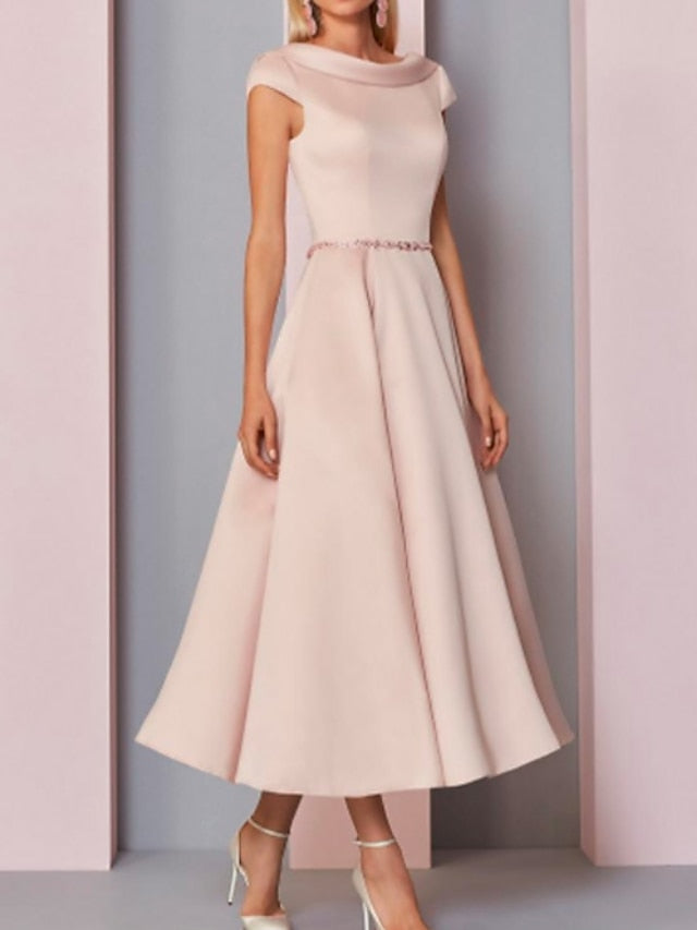 Bride Mother Guest the Plus Wedding of A-Line Dress Size Cowl FashionChic