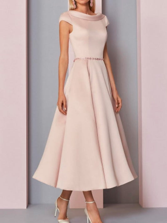 Bride Mother Guest the Plus Wedding of A-Line Dress Size Cowl FashionChic