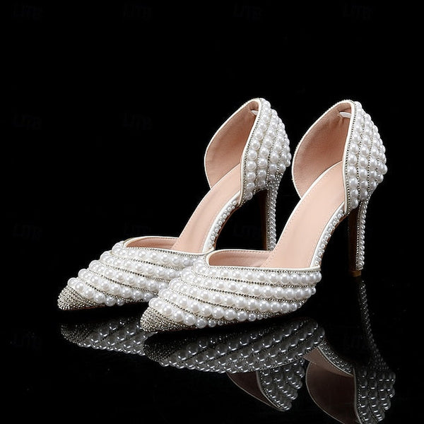 White Comfort Wedding Shoes Women's FashionChic
