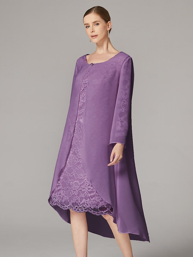 Beach of Suit A-Line Wedding the Bride Two Mother Piece Dress FashionChic
