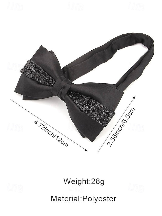 Christmas Bow – Men's Tie Red FashionChic