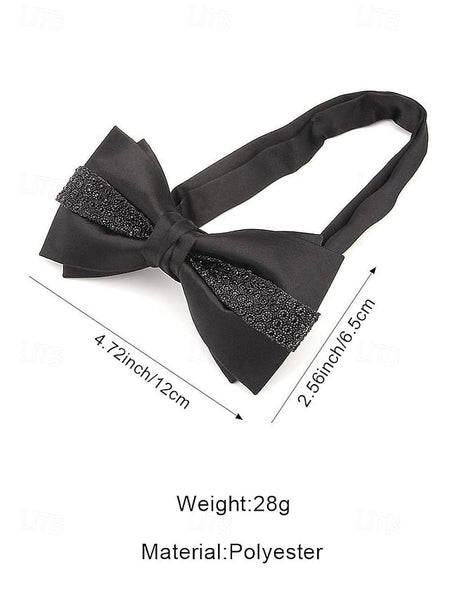 Bow Red Christmas Tie Men's – FashionChic