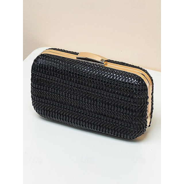 Evening Leather Wristlet Bag Clutch Women's PU Party FashionChic