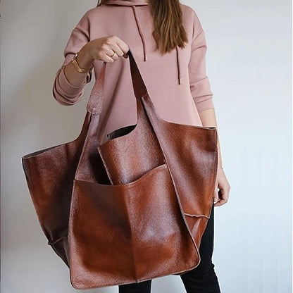 Women's Men's PU Party Leather Bag Shoulder Handbag FashionChic