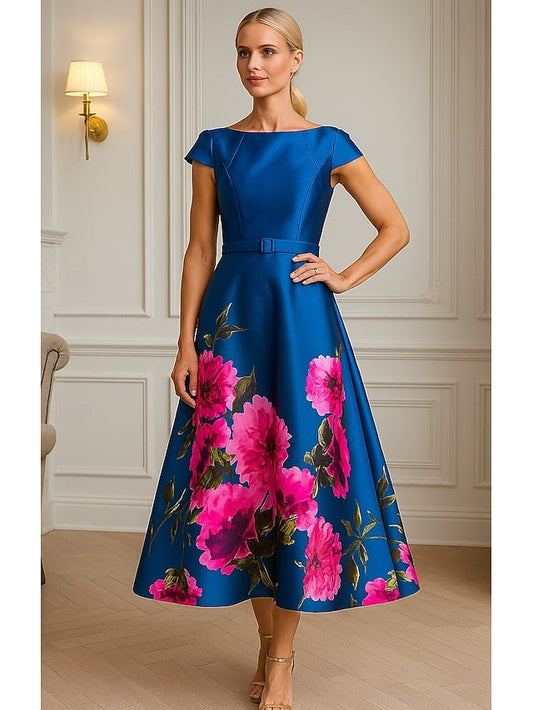 Dress Formal High Guest Wedding A-Line Cocktail Dresses Split FashionChic