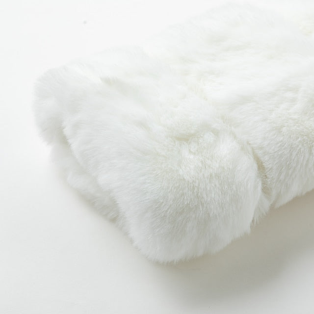 Elegant Faux Coat Comfortable Street Fur Active Women's FashionChic