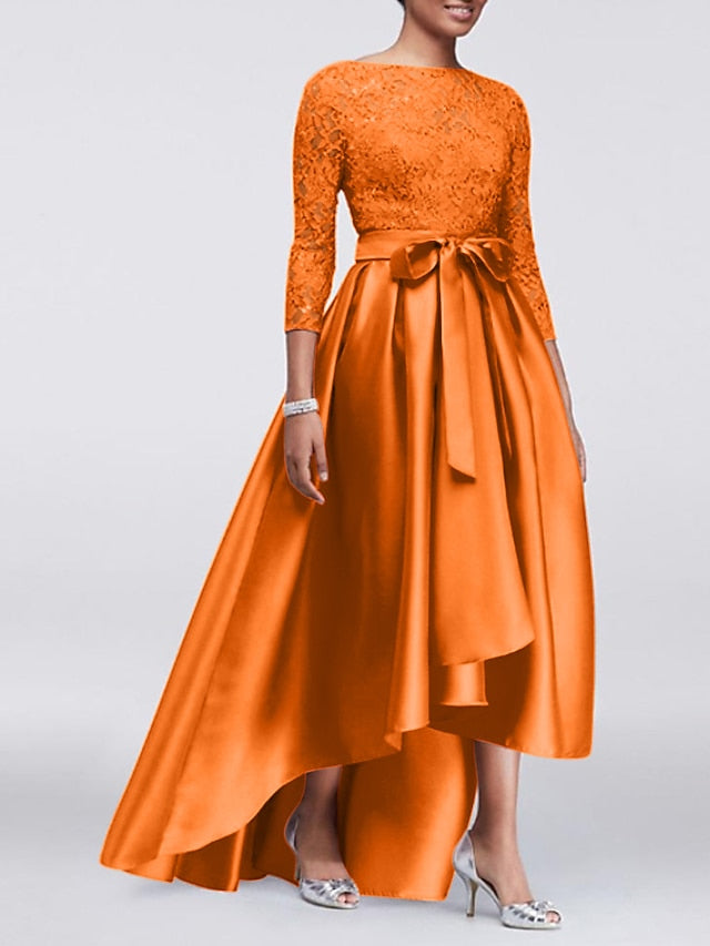 Mother Elegant Size the of Bride Plus Wedding Dress A-Line Guest FashionChic
