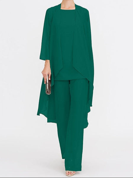 the Wedding Piece Bride Mother 3 Pantsuit Beach of FashionChic