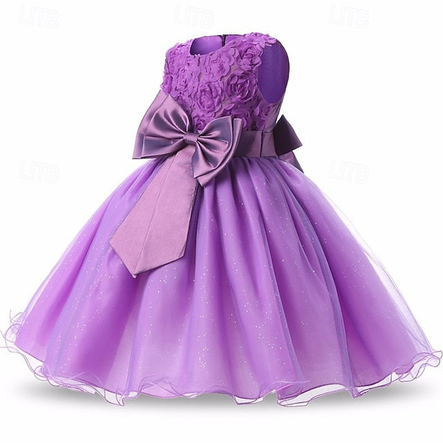 Princess Dress Girls' Kid's Girl Flower FashionChic