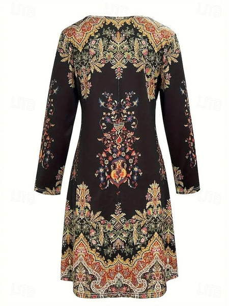 Women's Mini Dress Knit Dress Casual Dress Sundress A Line
