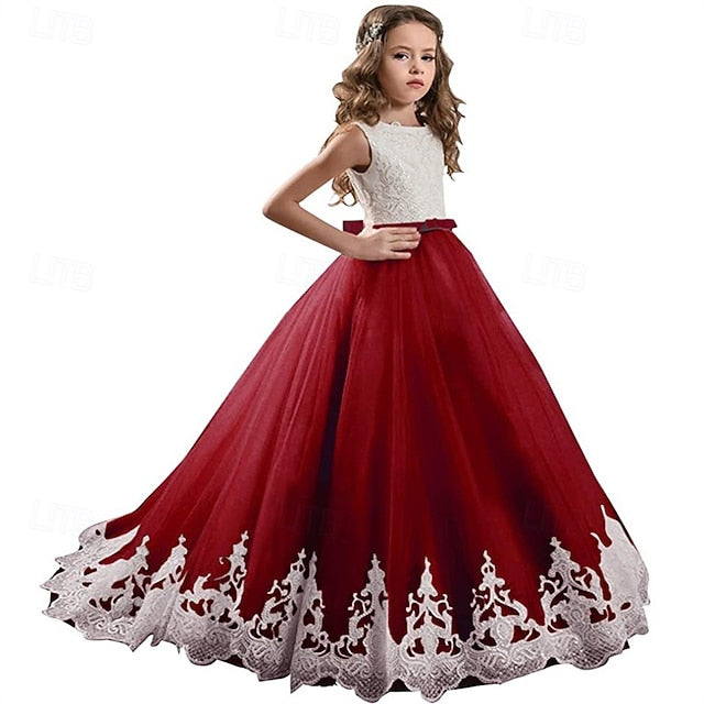 Princess Dress Kid's Girls' Girl Flower FashionChic