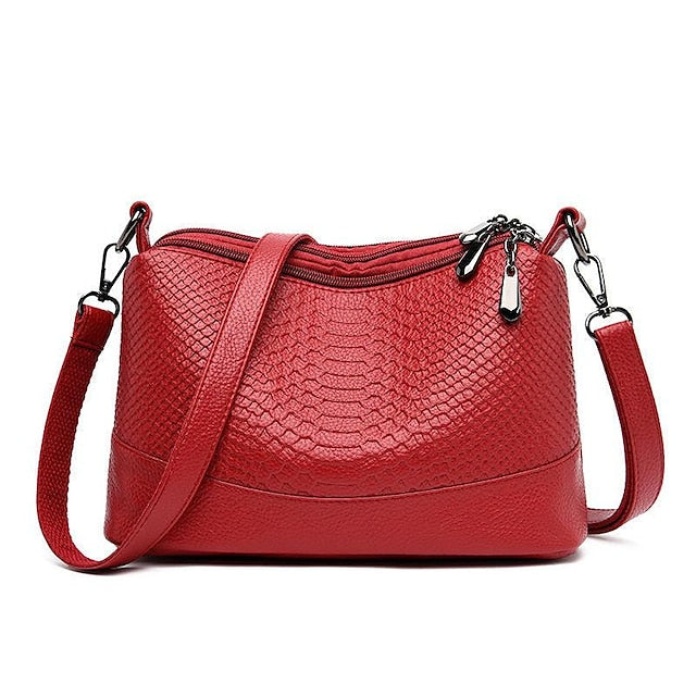Leather Hobo Crossbody Bag Shoulder PU Women's FashionChic