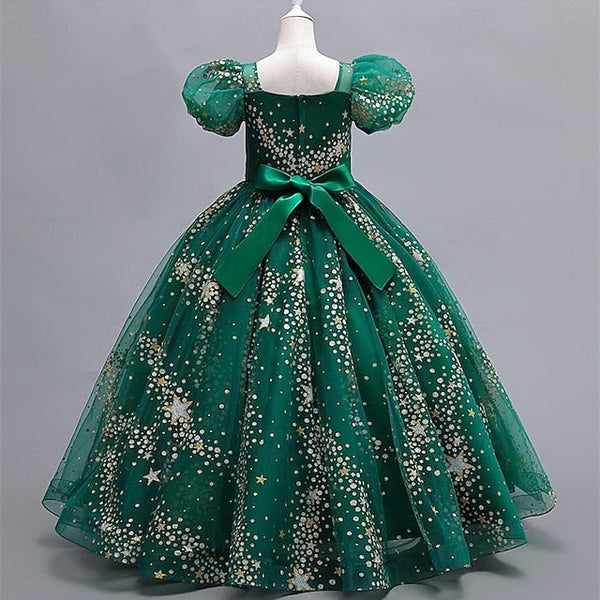 Princess Girls' Girl Kid's Flower Dress FashionChic