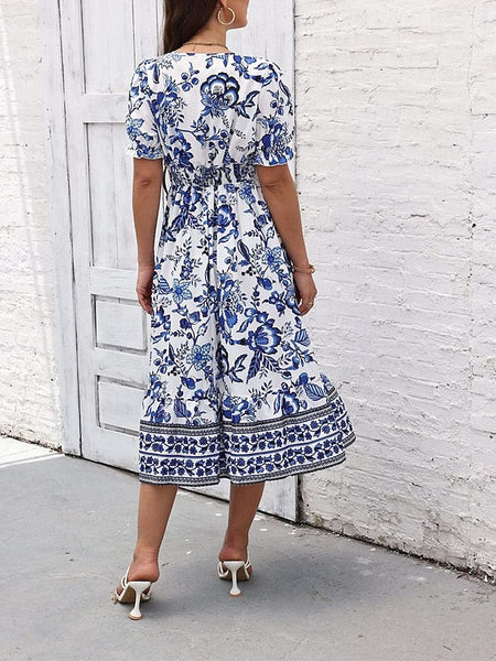 Women's Midi Dress Casual Dress Swing Dress A Line Dress FashionChic