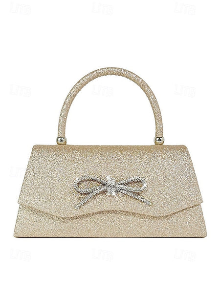 Clutch with Elegant Evening Women's Sparkling Glitter FashionChic