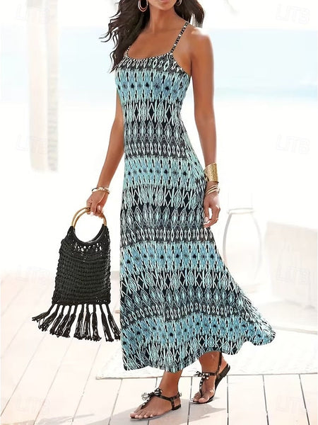Women's Maxi Dress Sundress A Line Dress Slip Dress FashionChic