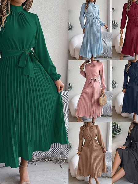 Women's Midi Dress Satin Dress Party Dress Cocktail Dress