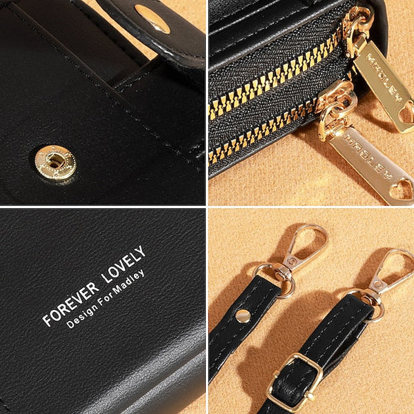 Mobile Phone PU Women's Bag Shoulder Crossbody FashionChic