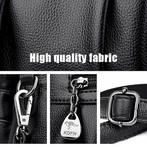 PU Women's Leather Daily Handbag Holiday Boston Bag Zipper FashionChic