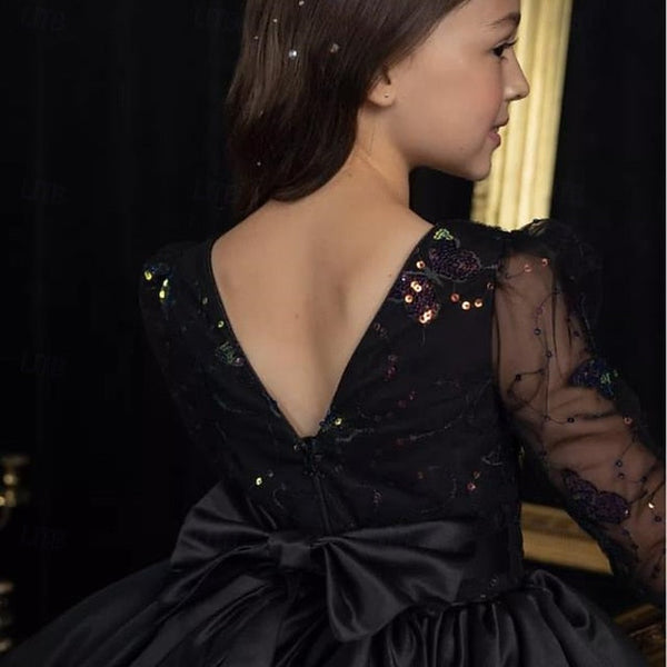 Girls' First Communion Girl Kids Dress Flower Party FashionChic