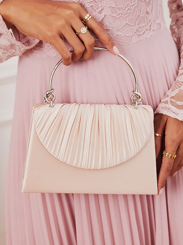 Clutch Bag Lace Party Polyester Wristlet Women's Evening FashionChic