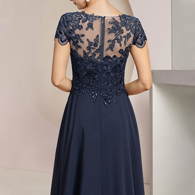 of Mother Formal A-Line Elegant Guest Wedding Bride Dress the FashionChic
