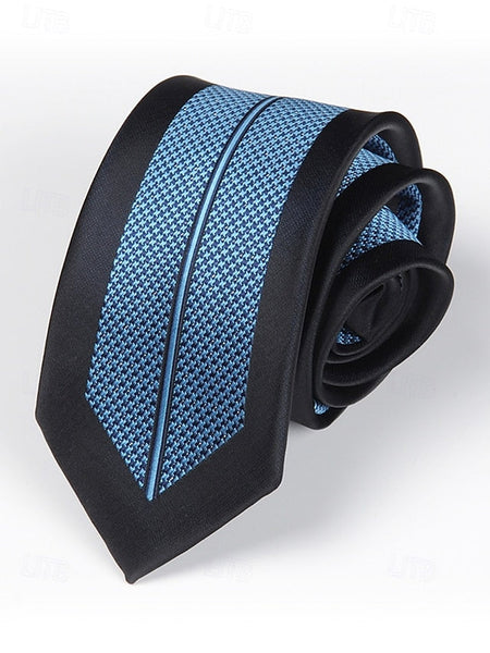 6cm Pattern - Men's Narrow Positioning Tie Stripe FashionChic