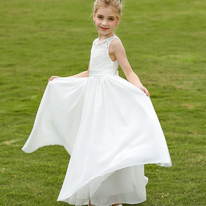Formal Girls' Flower Kid's Girl Dress Lace FashionChic