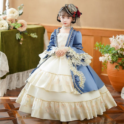Inspired Vintage Party Gothic Dress Masquerade Costume Rococo FashionChic