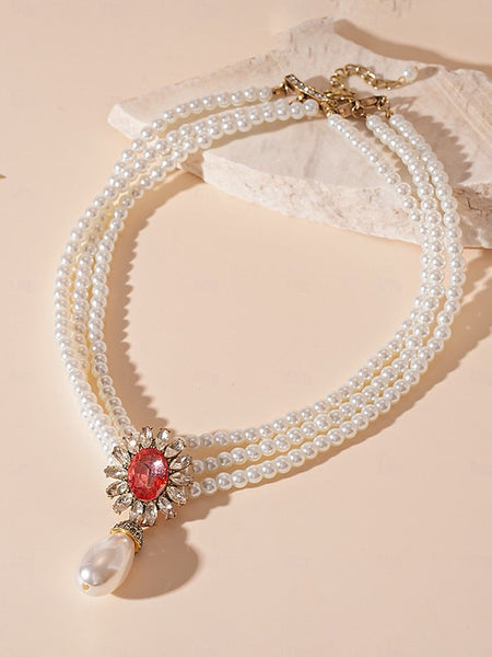 Earrings Set Women's Pearl Jewelry with FashionChic