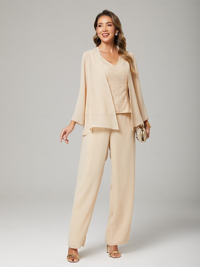 the 3 Wedding Guest Mother Dress Bride Piece Pantsuit of Formal FashionChic